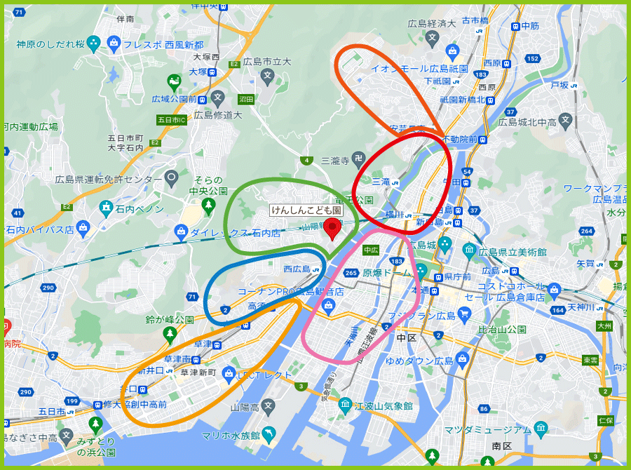 バス路線地図